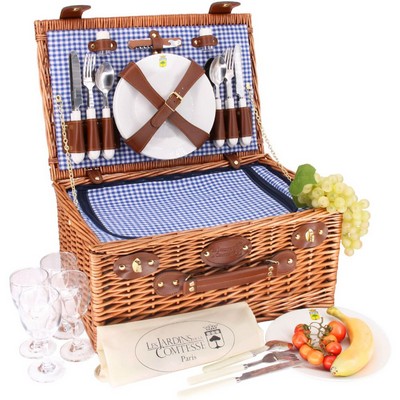 picknickkorb 4 personen - marley blau